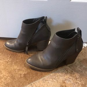 Grey Ankle Boots
